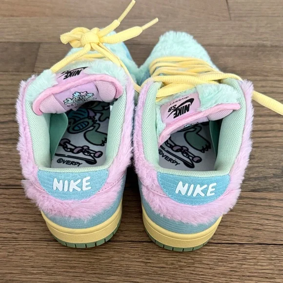 Nike Pastel Kids Sneakers - Blue, Pink, Yellow - Picture 6 of 9